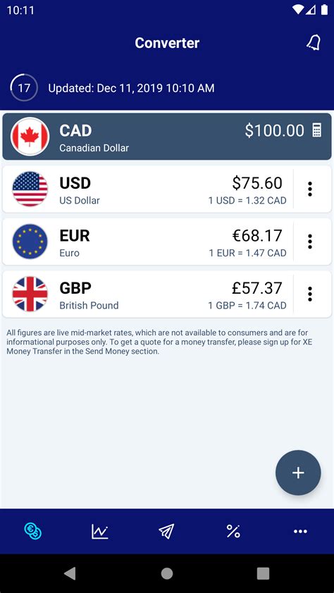 xe currency converter